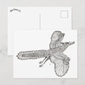 Archaeopteryx Postkarte (Vorne/Hinten)