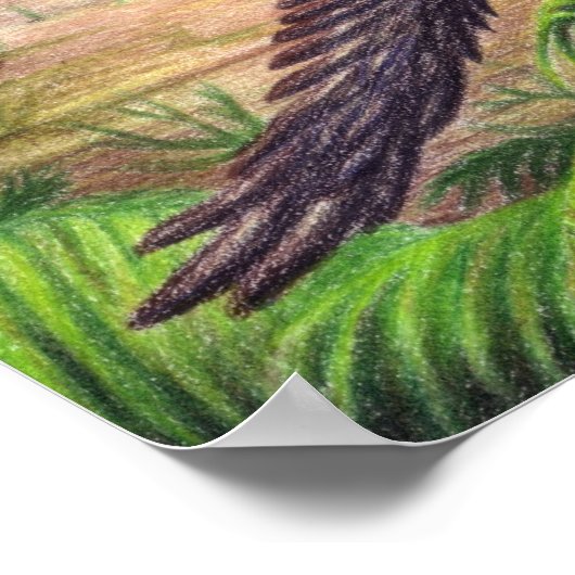 Archaeopteryx Print Poster (Ecke)