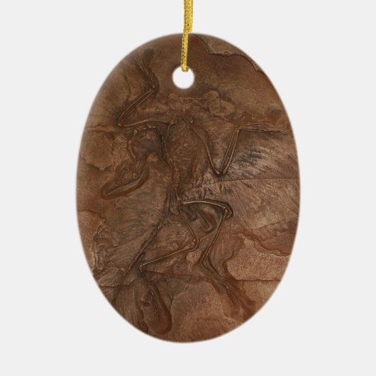 Archaeopteryxfossil - Verzierung Keramikornament (Vorne)