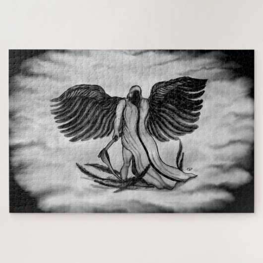 Archangel , Angel Uriel Puzzle (Horizontal)