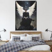 Archangel Azrael,  Leinwanddruck (Insitu (Schlafzimmer))