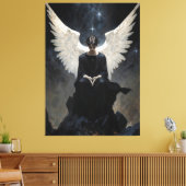 Archangel Azrael,  Leinwanddruck (Insitu (Wohnzimmer))