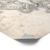 Archangel Camael Print Poster (Ecke)