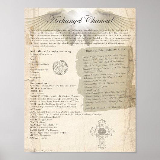 ARCHANGEL CHAMUEL POSTER (Vorne)