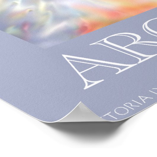 Archangel Digital Art Fantasy Print Poster (Ecke)