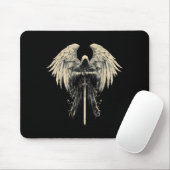 Archangel Gabriel Christian Angel Catholic Warrior Mousepad (Mit Mouse)