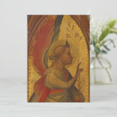Archangel Gabriel Feiertagskarte (Stehend Vorderseite)