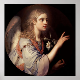 Archangel Gabriel Matte Poster