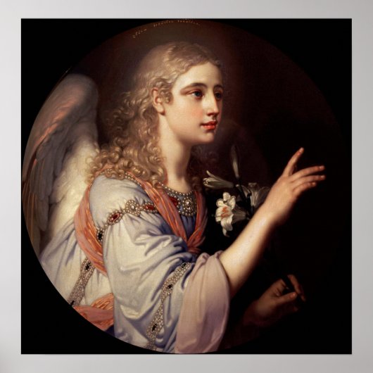 Archangel Gabriel Matte Poster (Vorne)