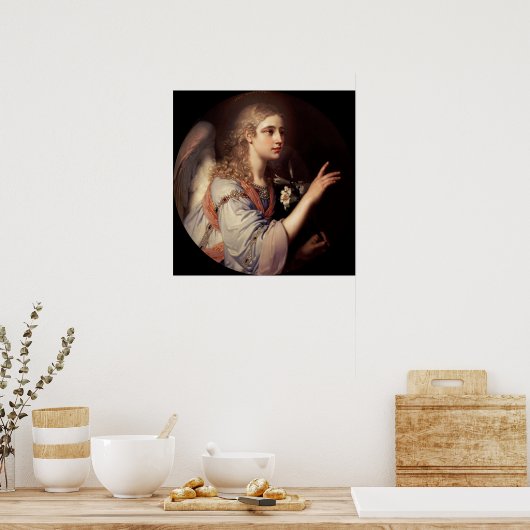 Archangel Gabriel Matte Poster (Küche)