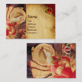 ARCHANGEL GABRIEL MONOGRAM Pearl Paper Visitenkarte (Vorne/Hinten)