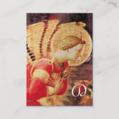 ARCHANGEL GABRIEL MONOGRAM Pearl Paper Visitenkarte (Rückseite)