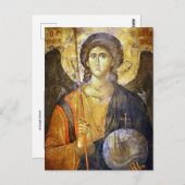 Archangel Gabriel Orthodox Christliches Symbol Postkarte (Vorne/Hinten)
