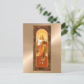 Archangel Gabriel Postcard Postkarte (Stehend Vorderseite)