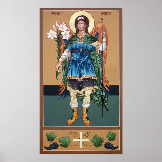 Archangel Gabriel Poster (Vorne)