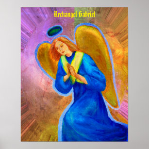 Archangel Gabriel Poster 16"x20"
