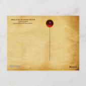 ARCHANGEL GABRIEL POSTKARTE (Rückseite)