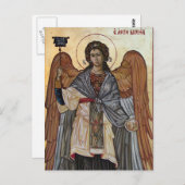 Archangel Gabriel Postkarte (Vorne/Hinten)