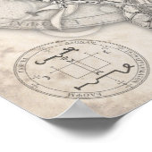 Archangel Gabriel Print Poster (Ecke)