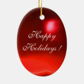 ARCHANGEL GABRIEL Ruby Gem stone Keramik Ornament (Hinten)