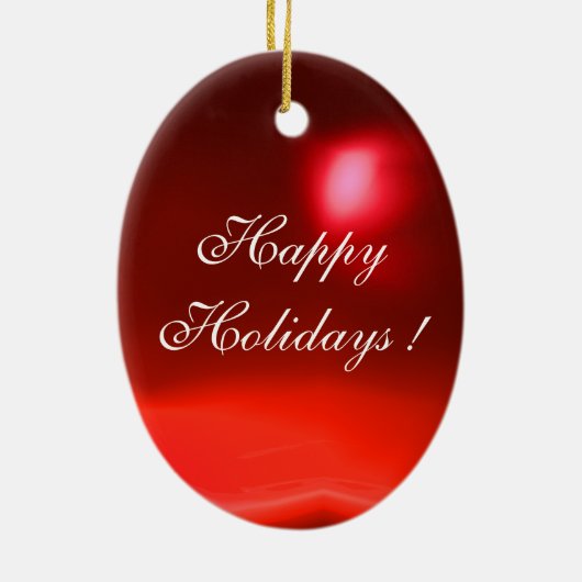 ARCHANGEL GABRIEL Ruby Gem stone Keramik Ornament (Hinten)