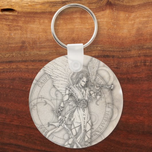 Archangel Gabriel Schlüsselanhänger (Vorderseite)