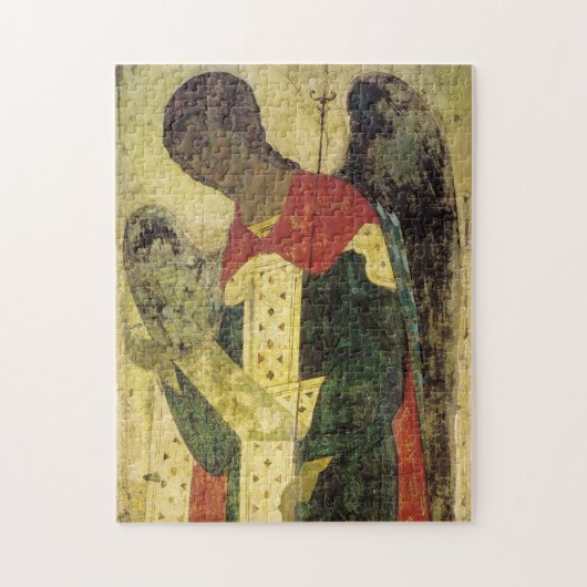 Archangel Gabriel von Andrei Rublev Puzzle (Vertikal)