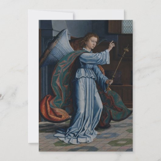 Archangel Gabriel von Gerard David Einladung (Vorderseite)