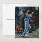 Archangel Gabriel von Gerard David Postkarte (Vorne/Hinten)
