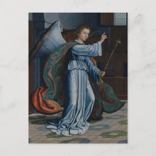 Archangel Gabriel von Gerard David Postkarte