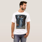 Archangel Gabriel von Gerard David T-Shirt (Vorne ganz)