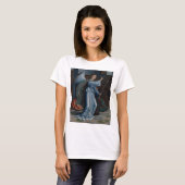 Archangel Gabriel von Gerard David T-Shirt (Vorne ganz)