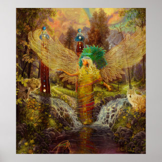 Archangel Haniel Poster