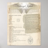 ARCHANGEL JOPHIEL POSTER (Vorne)