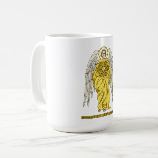 Archangel Metatron cup Kaffeetasse (Vorderseite Links)