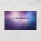 Archangel Metatron - Metatron-Kubus Visitenkarte (Rückseite)