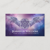 Archangel Metatron - Metatron-Kubus Visitenkarte (Vorderseite)