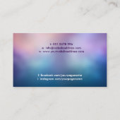 Archangel Metatron - Metatron-Kubus Visitenkarte (Rückseite)