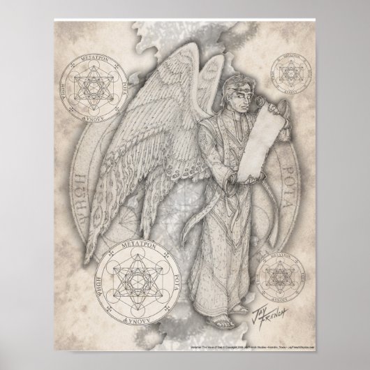 Archangel Metatron Print Poster (Vorne)