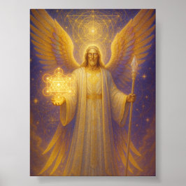 Archangel Metatron - Wächter der Heiligen Weisheit Poster