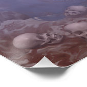 Archangel Michael 28"X18.67" Glossy Print Poster (Ecke)