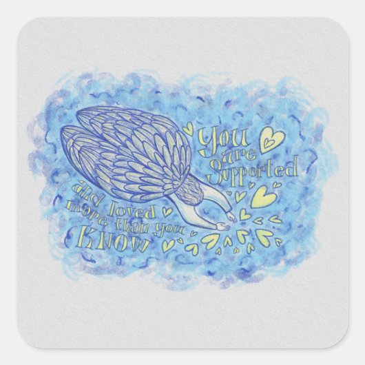 Archangel Michael Art Custom Decal Stickers (Vorderseite)