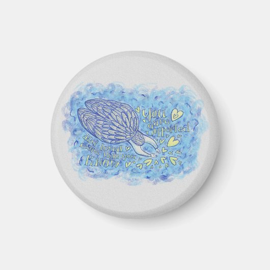 Archangel Michael Art Custom Kühlschrankmagnet (Vorne)