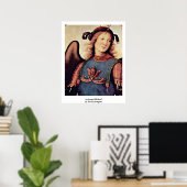 Archangel Michael By Pietro Perugino Poster (Heimbüro)