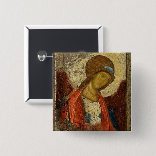 Archangel Michael c1414 Button (Vorne & Hinten)