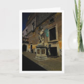 Archangel Michael, Castel Sant'Angelo, Italien Karte (Vorderseite)