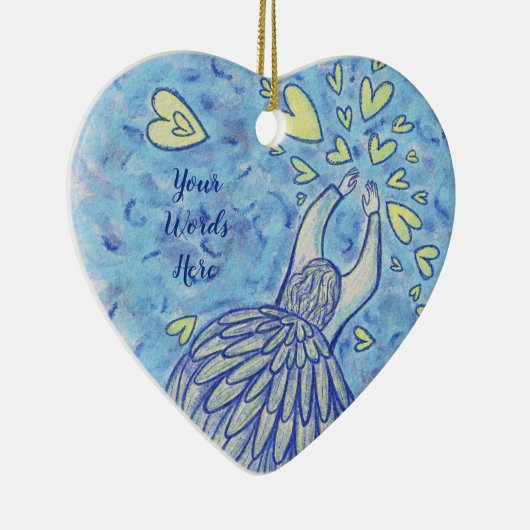 Archangel Michael Custom Holiday Gift Ornamente (Rechts)