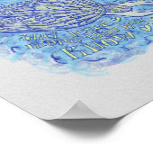 Archangel Michael Custom Poster Art drucken (Ecke)