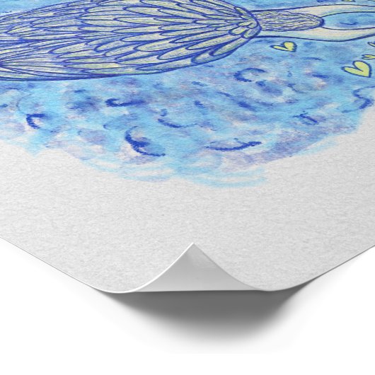 Archangel Michael Custom Poster Art drucken (Ecke)