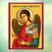 Archangel Michael Fensteraufkleber (Blatt 3)